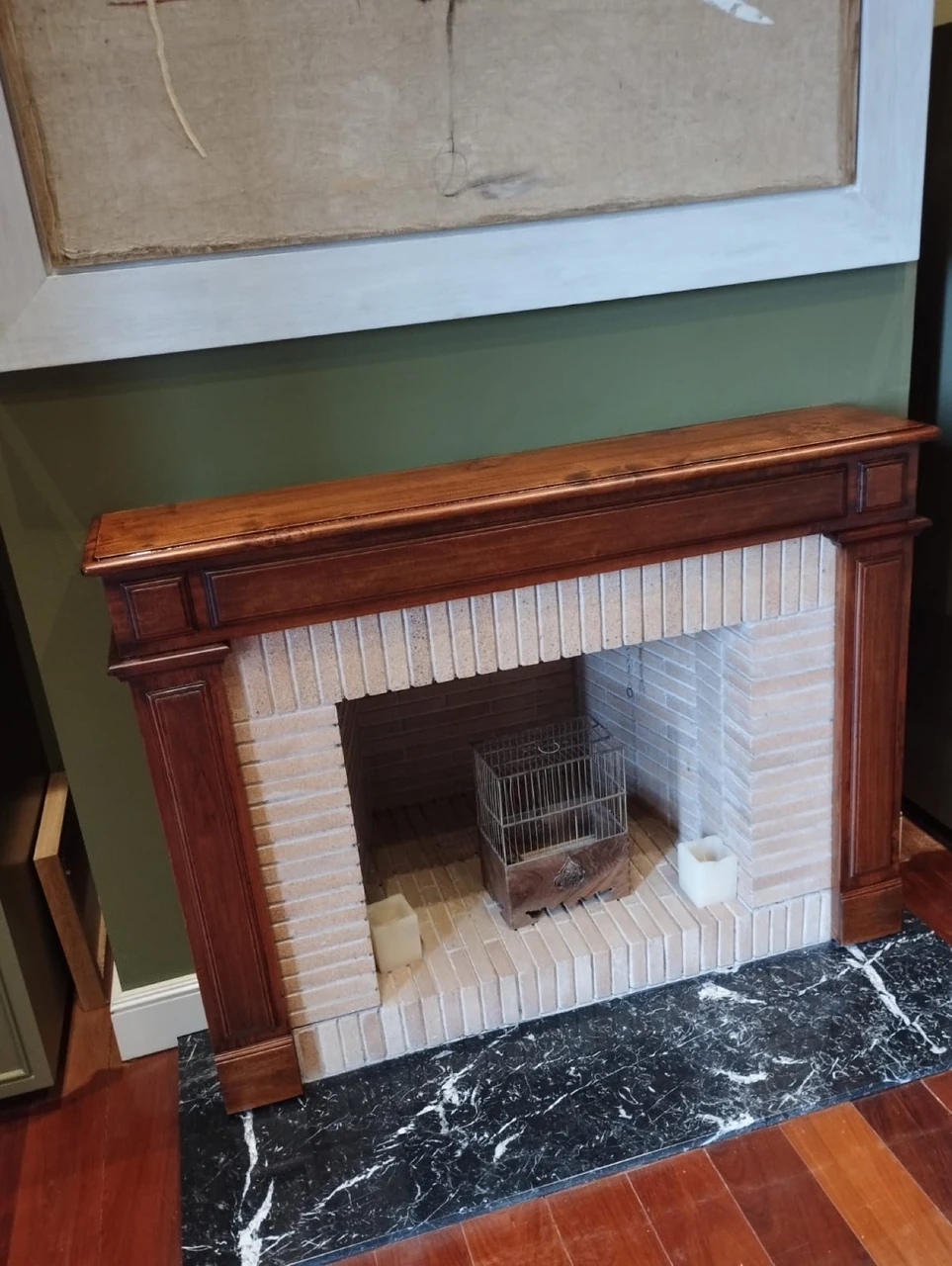 Chimenea restaurada